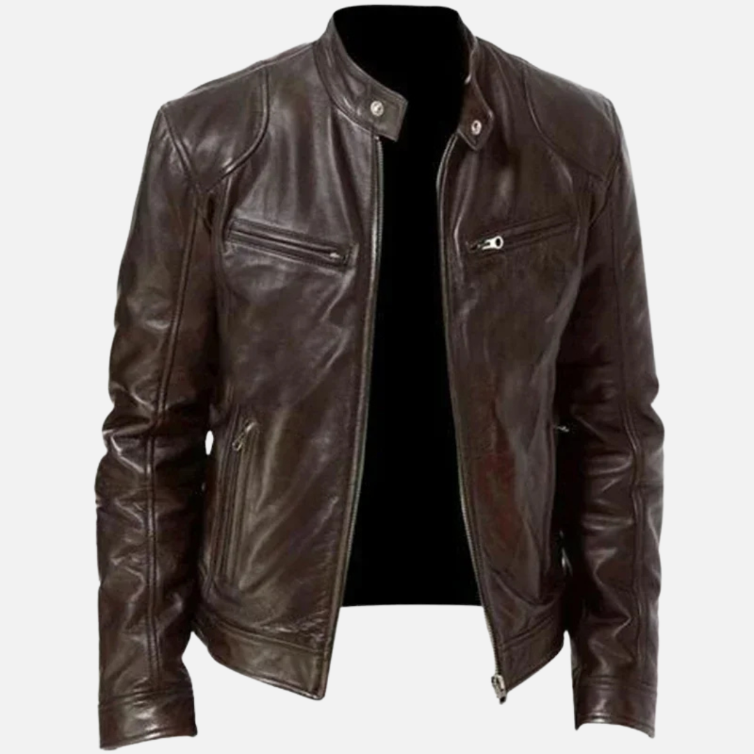Jaqueta de Couro Masculina
