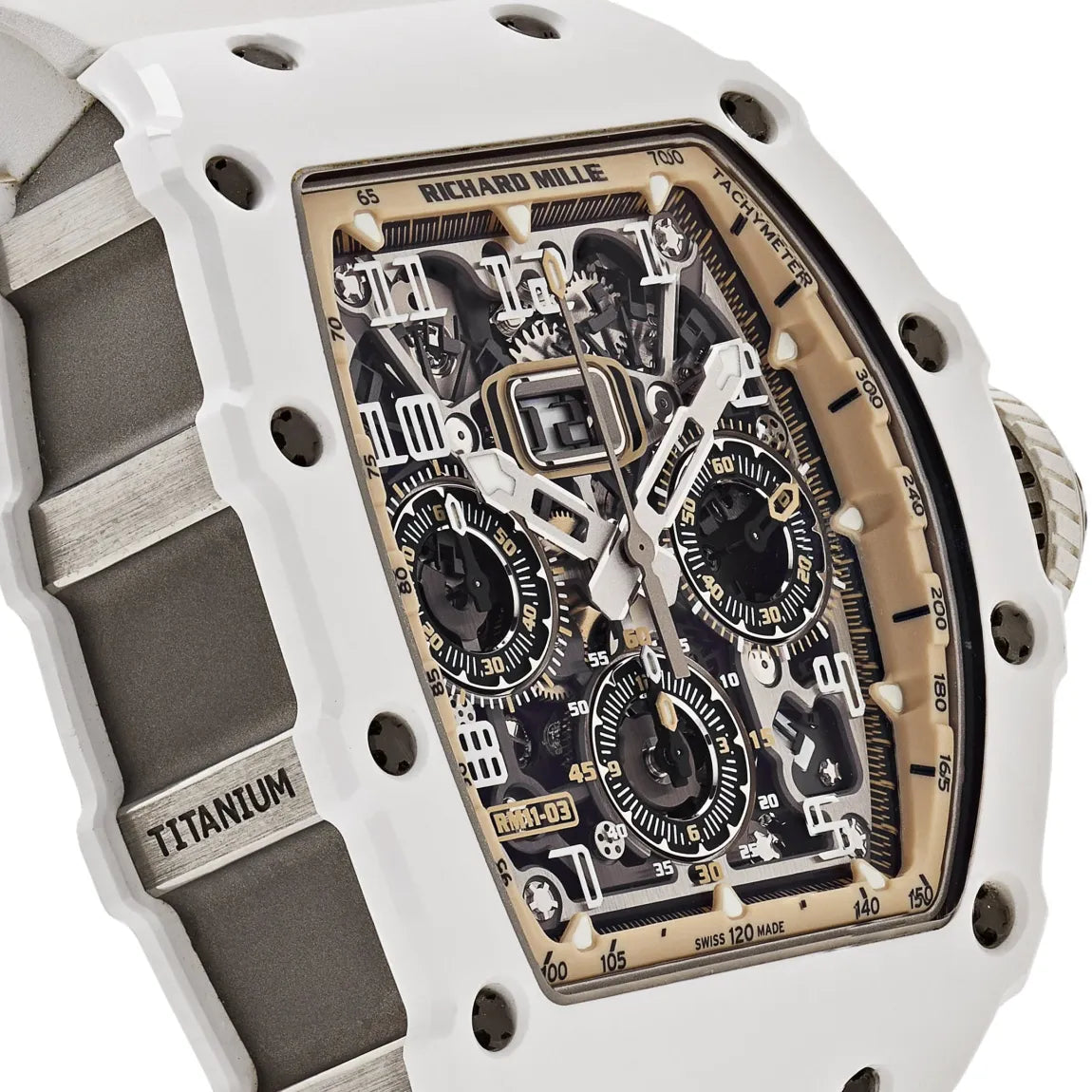 Relógio Richard Mille RM 11-03 'Last White Edition' Automatic Flyback Chronograph