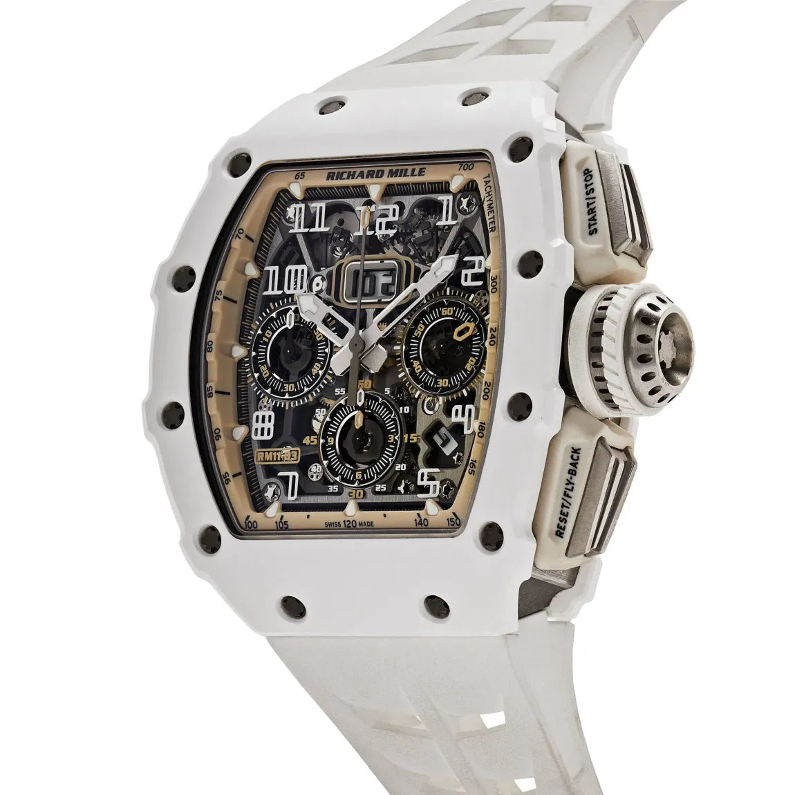 Relógio Richard Mille RM 11-03 'Last White Edition' Automatic Flyback Chronograph