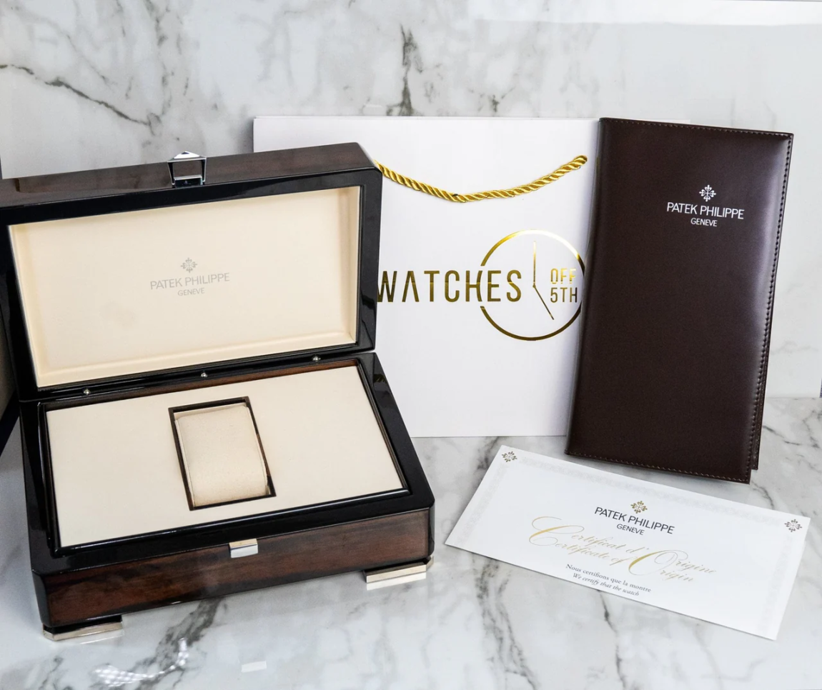 Relógio Patek Moon-Phase 40mm - Acompanha Caixa e Certificado