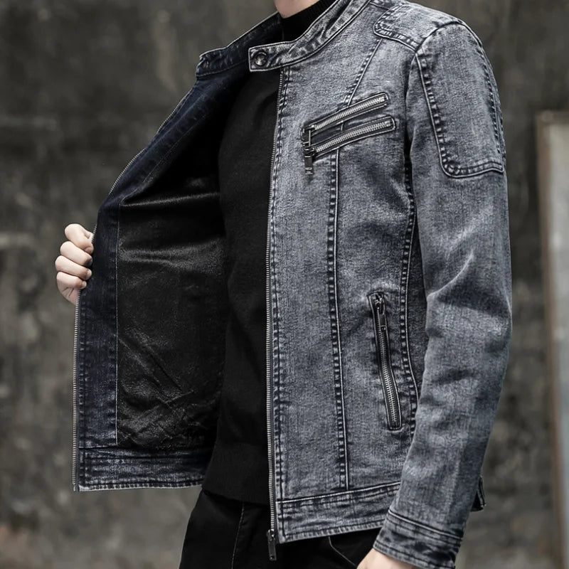Jaqueta Jeans Masculina Fiorinni Vintage