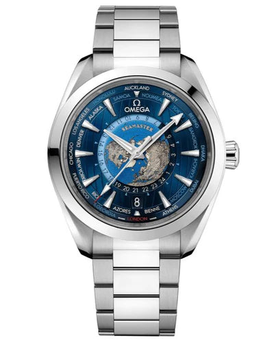 Relógio Omega Seamaster Aqua Terra Worldtimer 41mm