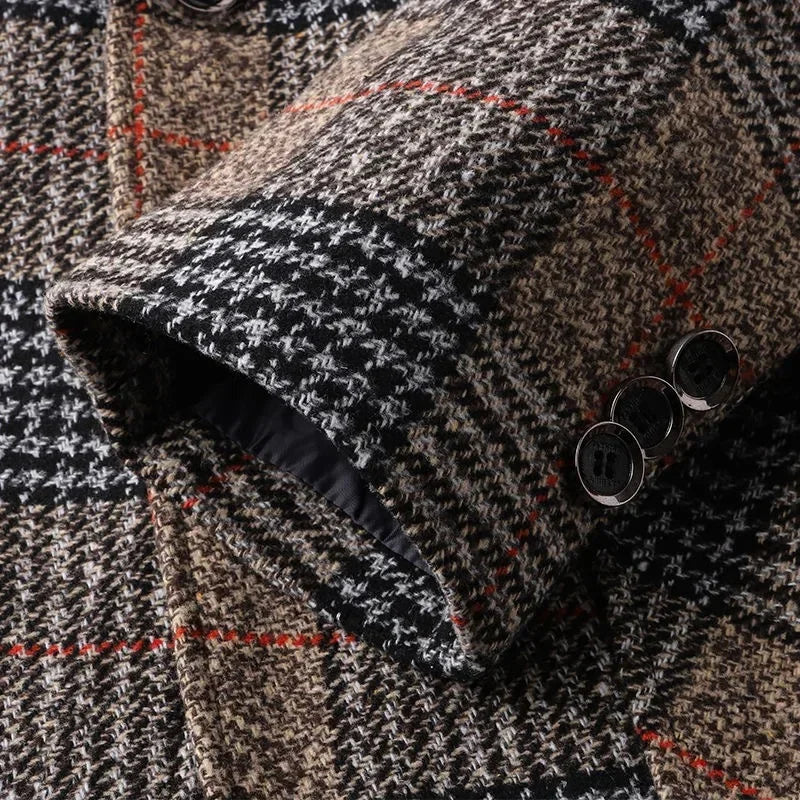 Saville Plaid Blazer
