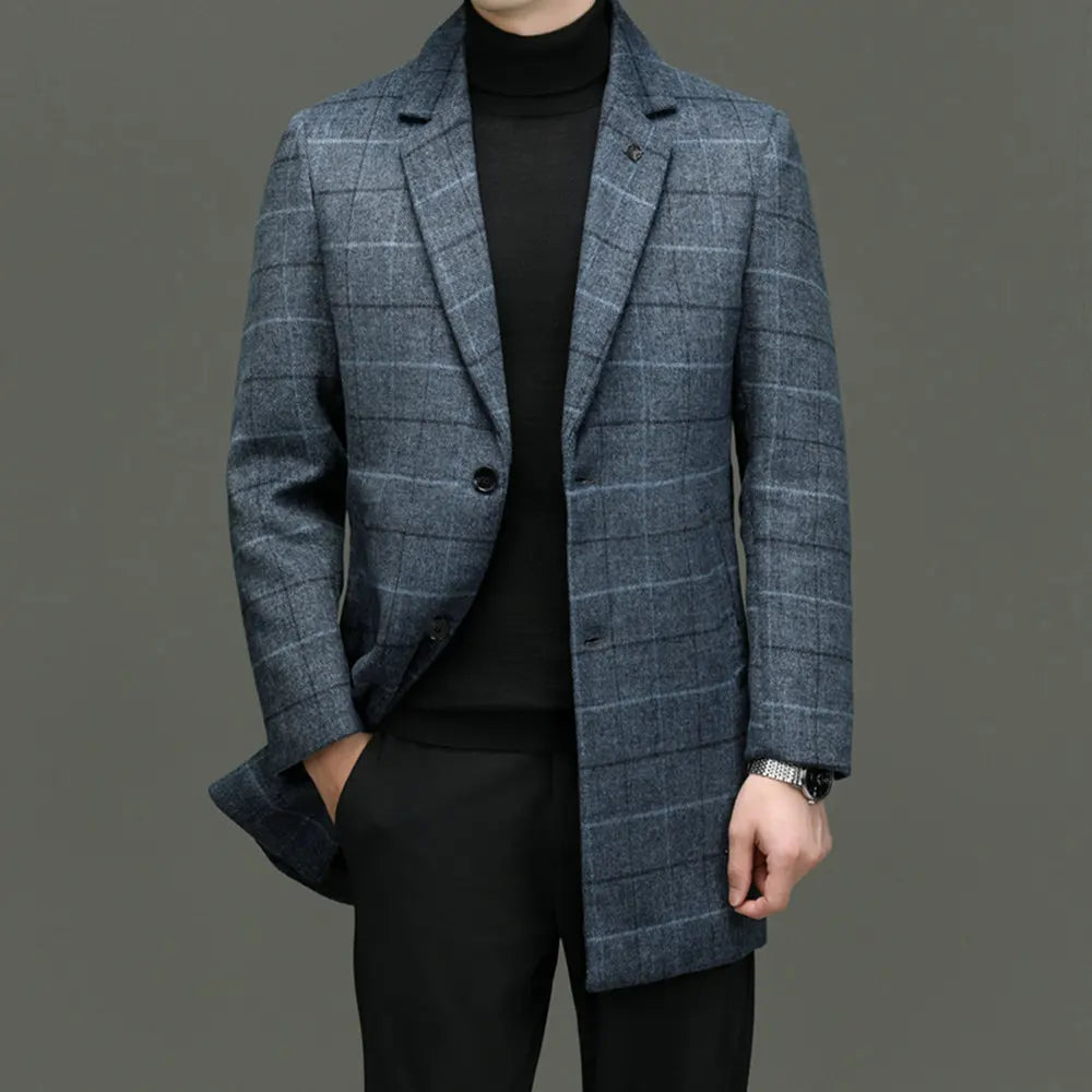 Sterling Plaid Coat