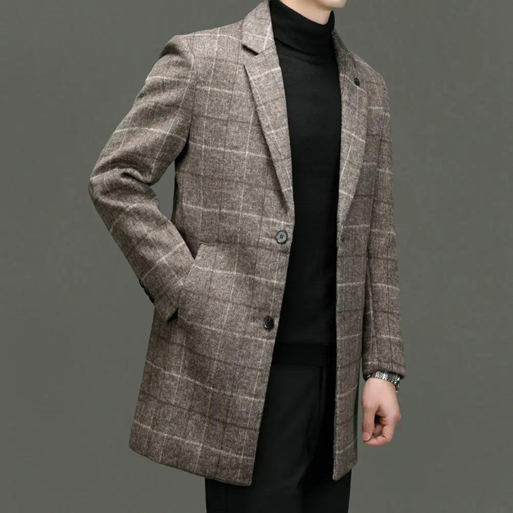Sterling Plaid Coat
