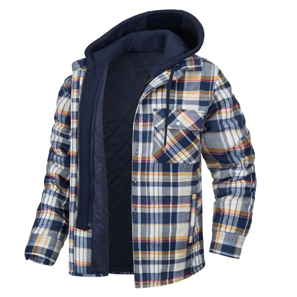 Plaid Cashmere Jacket