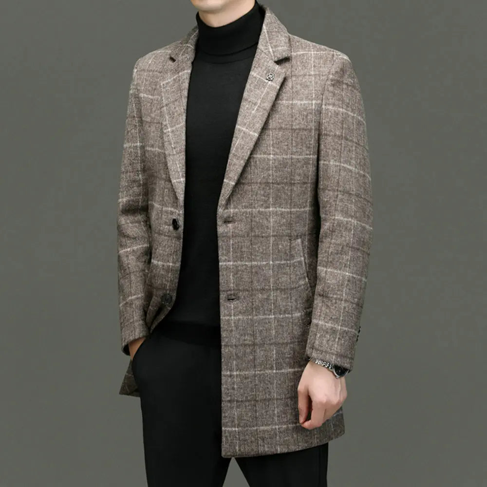 Sterling Plaid Coat