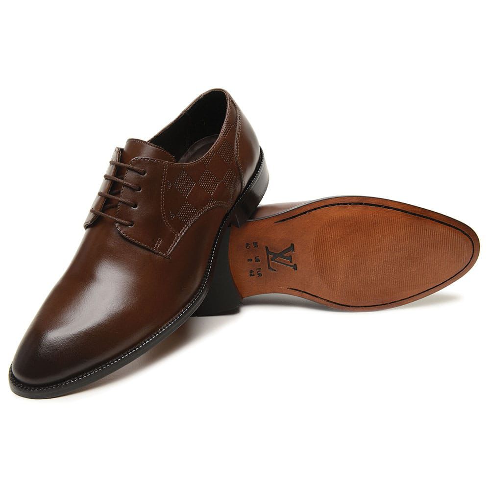 Louis Vuitton Derby Dama Marrom