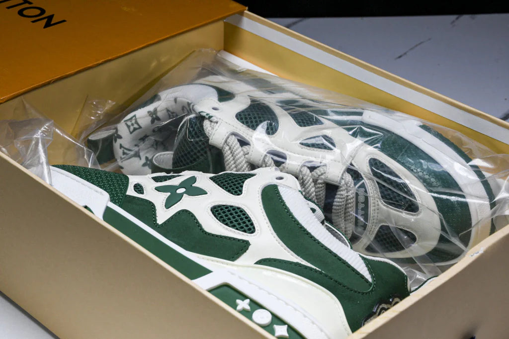 Tênis Louis Vuitton LV Skate Sneaker Green - Com Caixa da LV