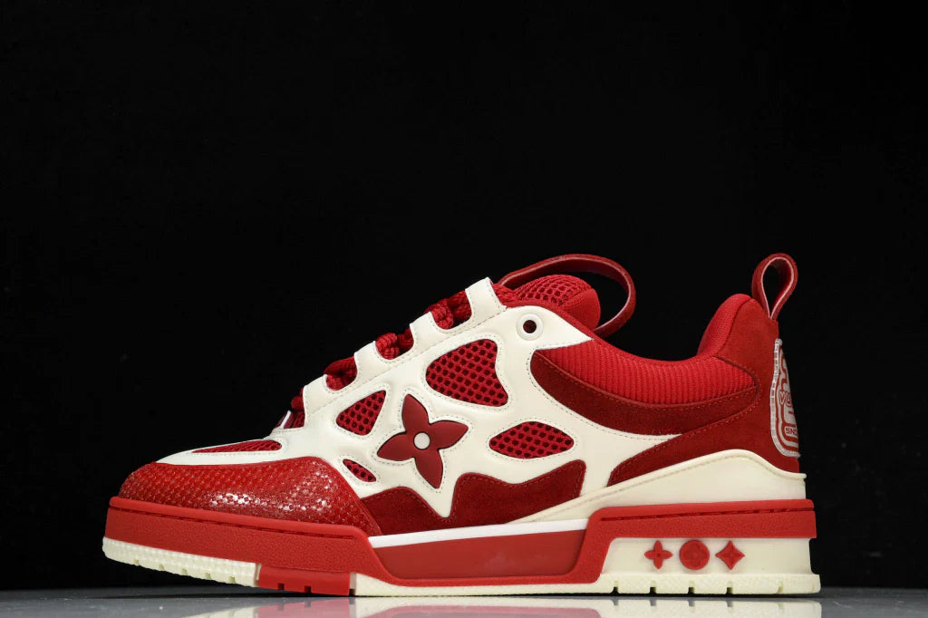 Tênis Louis Vuitton LV Skate Sneaker Red - Com Caixa da LV