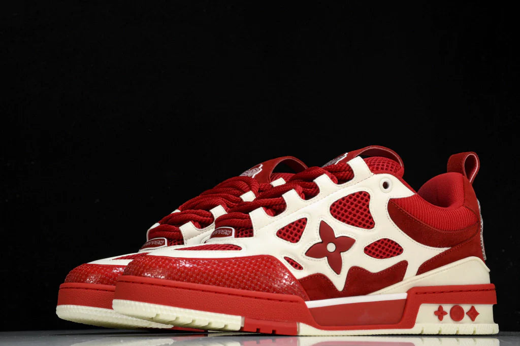 Tênis Louis Vuitton LV Skate Sneaker Red - Com Caixa da LV