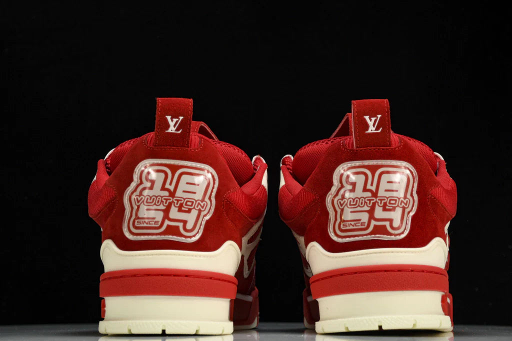 Tênis Louis Vuitton LV Skate Sneaker Red - Com Caixa da LV