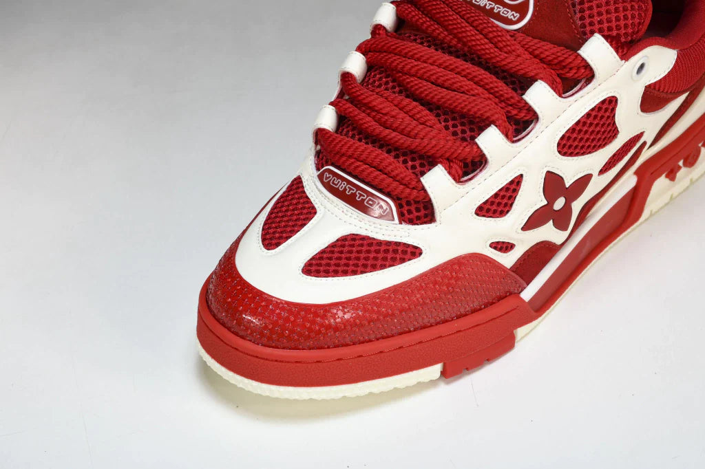 Tênis Louis Vuitton LV Skate Sneaker Red - Com Caixa da LV