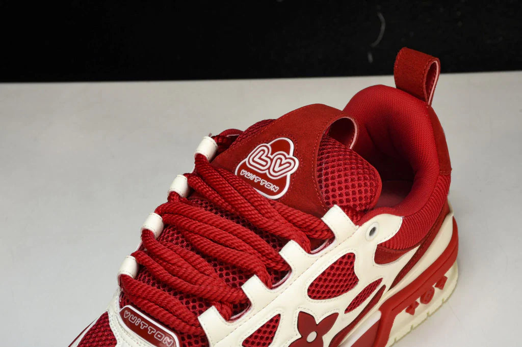 Tênis Louis Vuitton LV Skate Sneaker Red - Com Caixa da LV