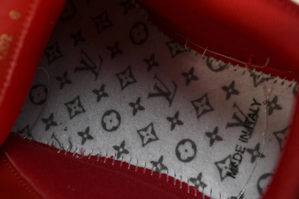 Tênis Louis Vuitton LV Skate Sneaker Red - Com Caixa da LV