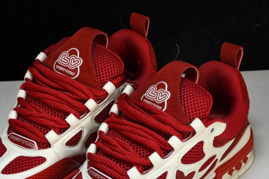 Tênis Louis Vuitton LV Skate Sneaker Red - Com Caixa da LV