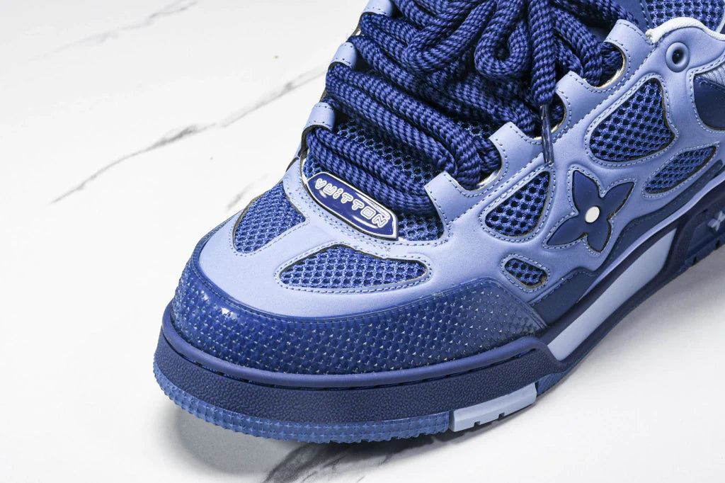Tênis Louis Vuitton LV Skate Sneaker Blue - Com Caixa da LV