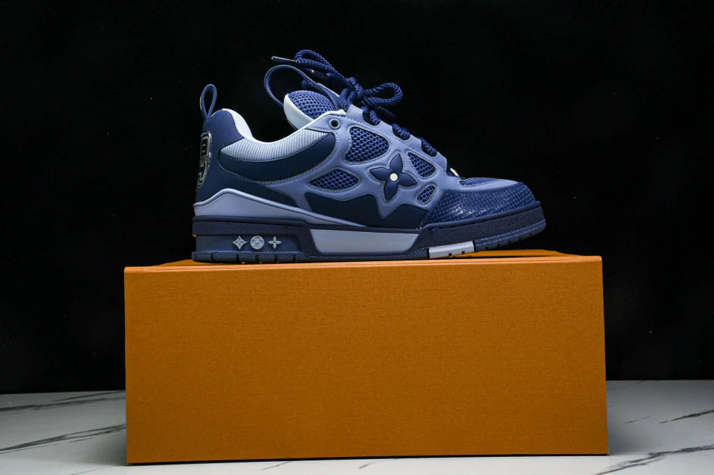 Tênis Louis Vuitton LV Skate Sneaker Blue - Com Caixa da LV