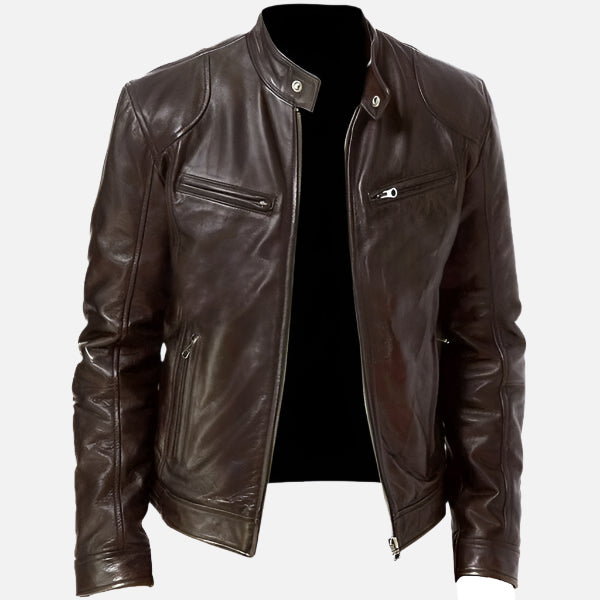 Jaqueta de Couro Masculina