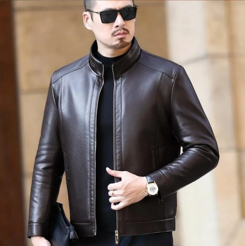 Jaqueta De Couro Masculina