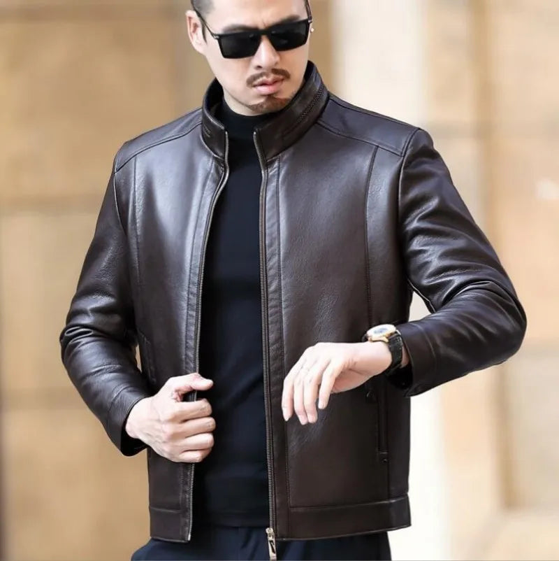 Jaqueta De Couro Masculina