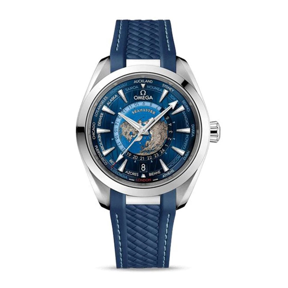 Relógio Omega Seamaster Aqua Terra Worldtimer 43mm