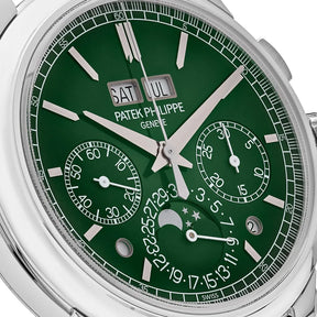 Relógio Patek Perpetual Calendar Chronograph Platinum Green Diall - Acompanha Caixa e Certificado