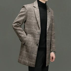 Sterling Plaid Coat
