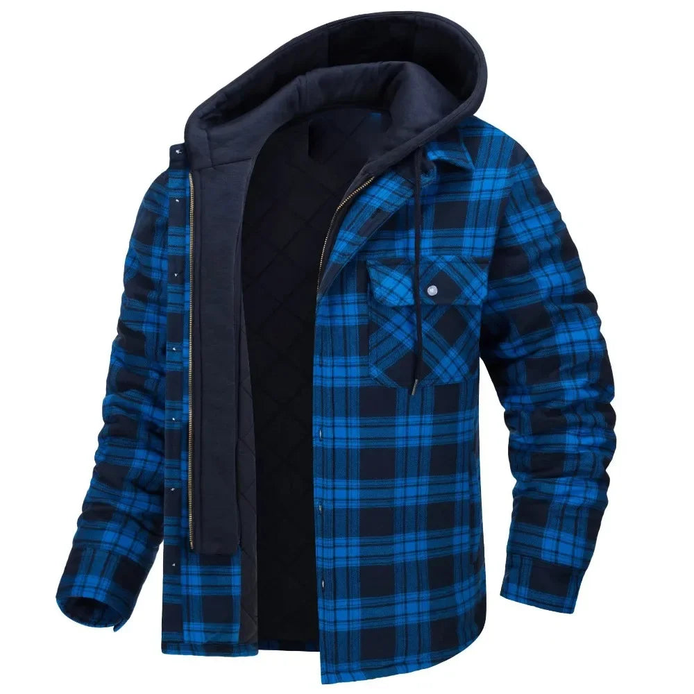 Plaid Cashmere Jacket