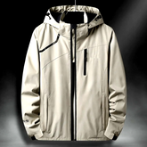HOODED TECHNICAL JACKET